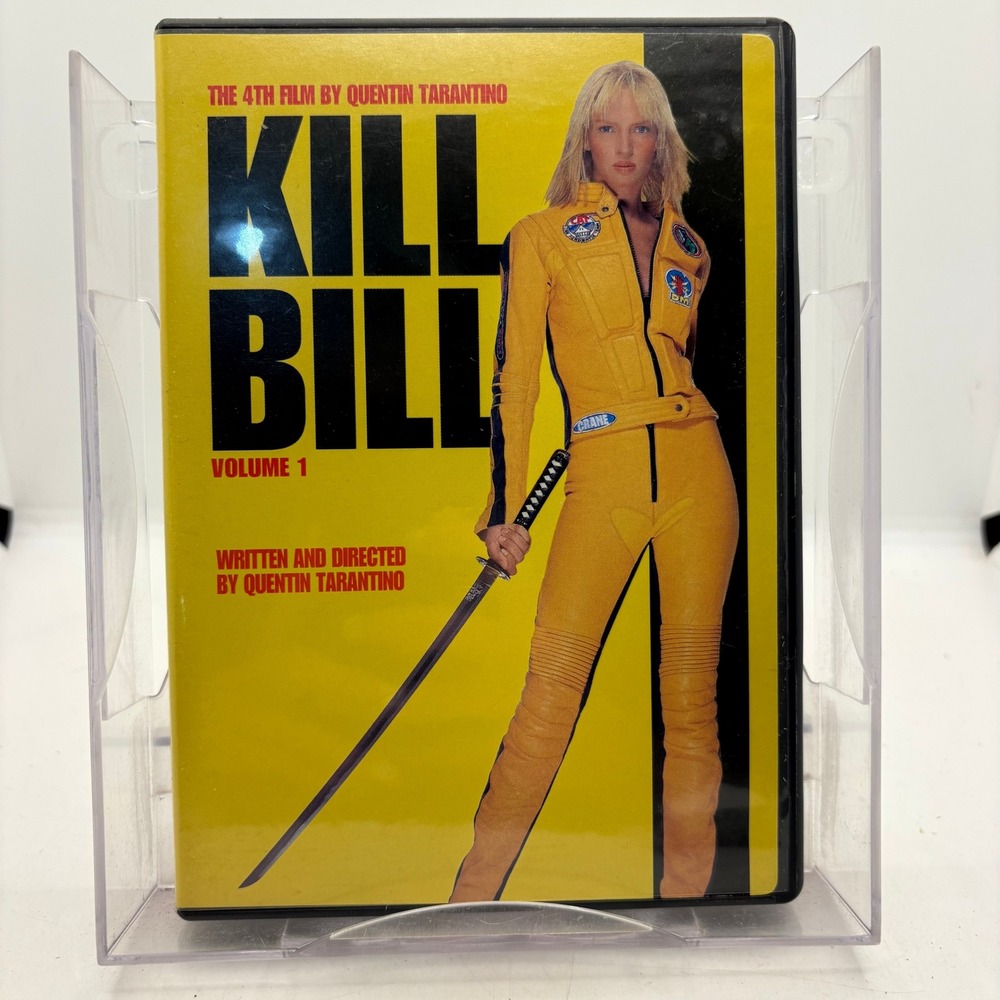 Kill Bill Volume 1 DVD Quentin Tarantino Uma Thurman Action Movie Miramax 32210